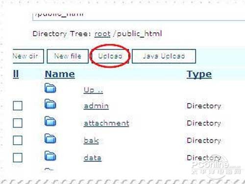 点左上角的Upload按钮 点左上角的Upload按钮