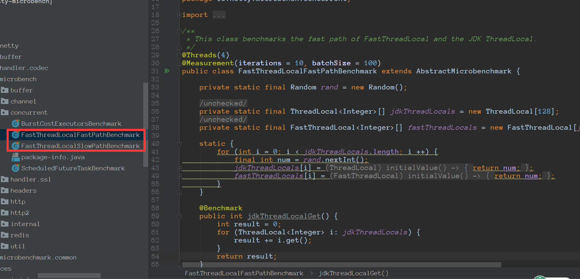惊：FastThreadLocal吞吐量居然是ThreadLocal的3倍！！！ 