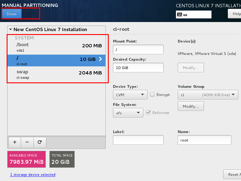 VMware 安装 Centos7 超详细过程 