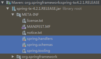 spring-tx包展开图片