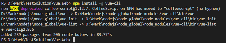 Npm_vue