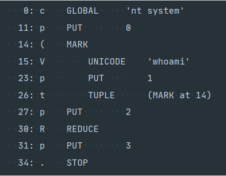 python反序列化学习记录 