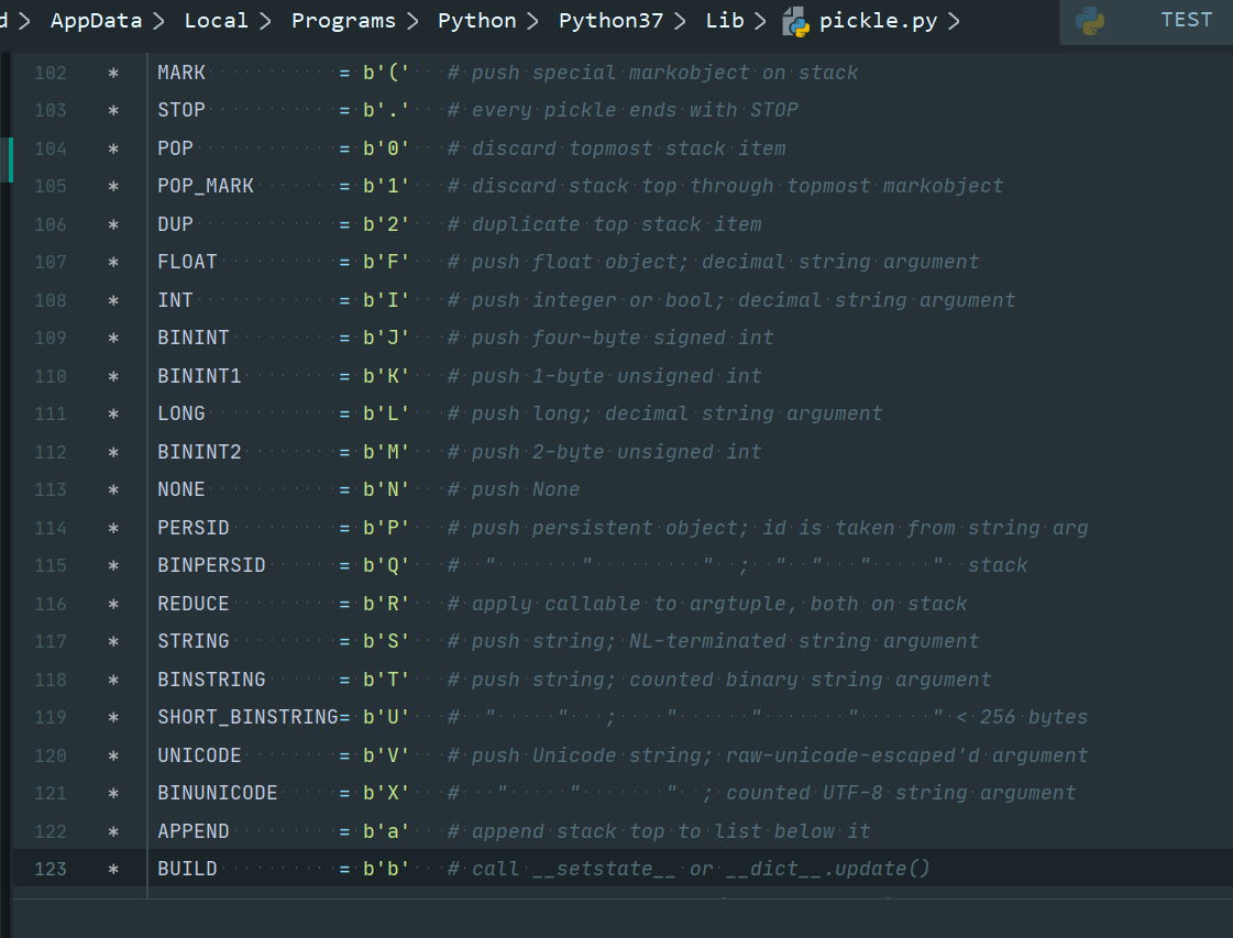 python反序列化学习记录 