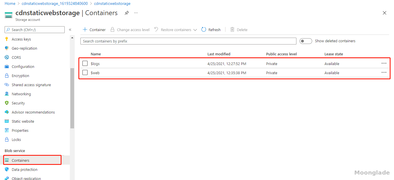 Azure CDN 为静态网站创建内容分发网络 