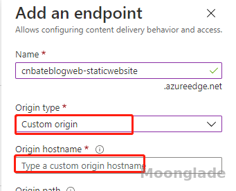 Azure CDN 为静态网站创建内容分发网络 
