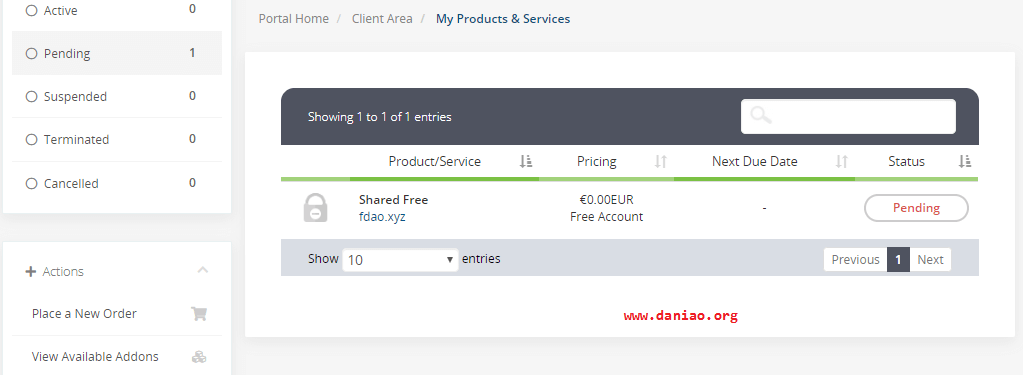 illyhosting – 申请永久免费科索沃PHP/MYSQL虚拟主机