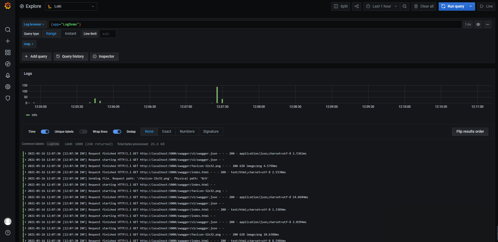 .NET Core 基于 Grafana Loki 日志初体验 