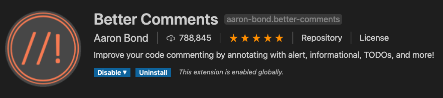 Better-Comments