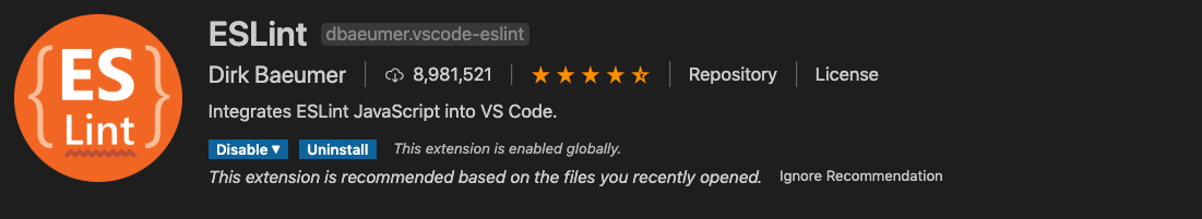 eslint