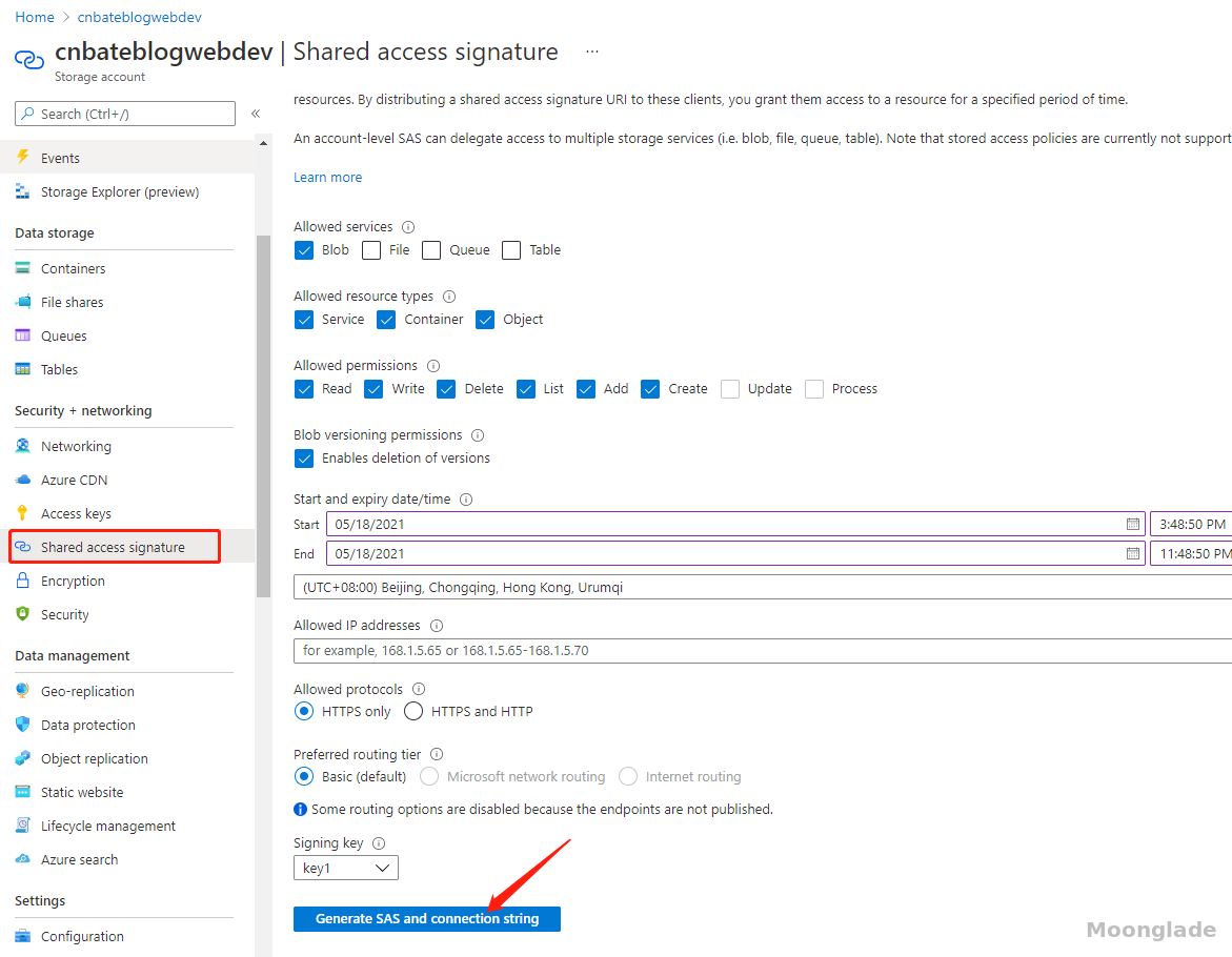 Azure Storage 利用 azCopy 复制迁移数据 