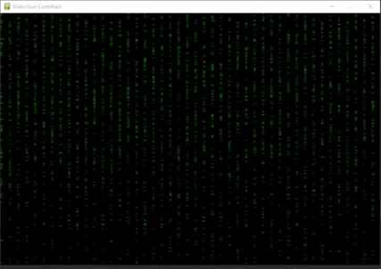 Python 黑客帝国中的字符雨 Python 实现黑客帝国中的字符雨的代码实例