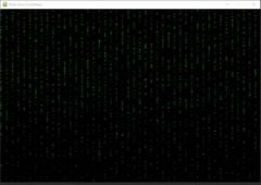 Python 黑客帝国中的字符雨 Python 实现黑客帝国中