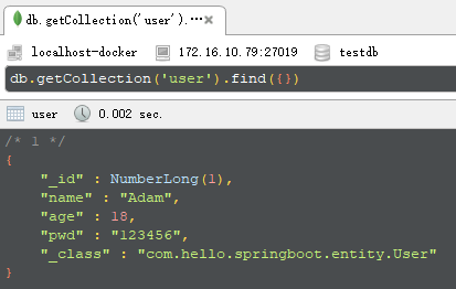 Spring Boot （八）MyBatis + Docker + MongoDB 4.x 