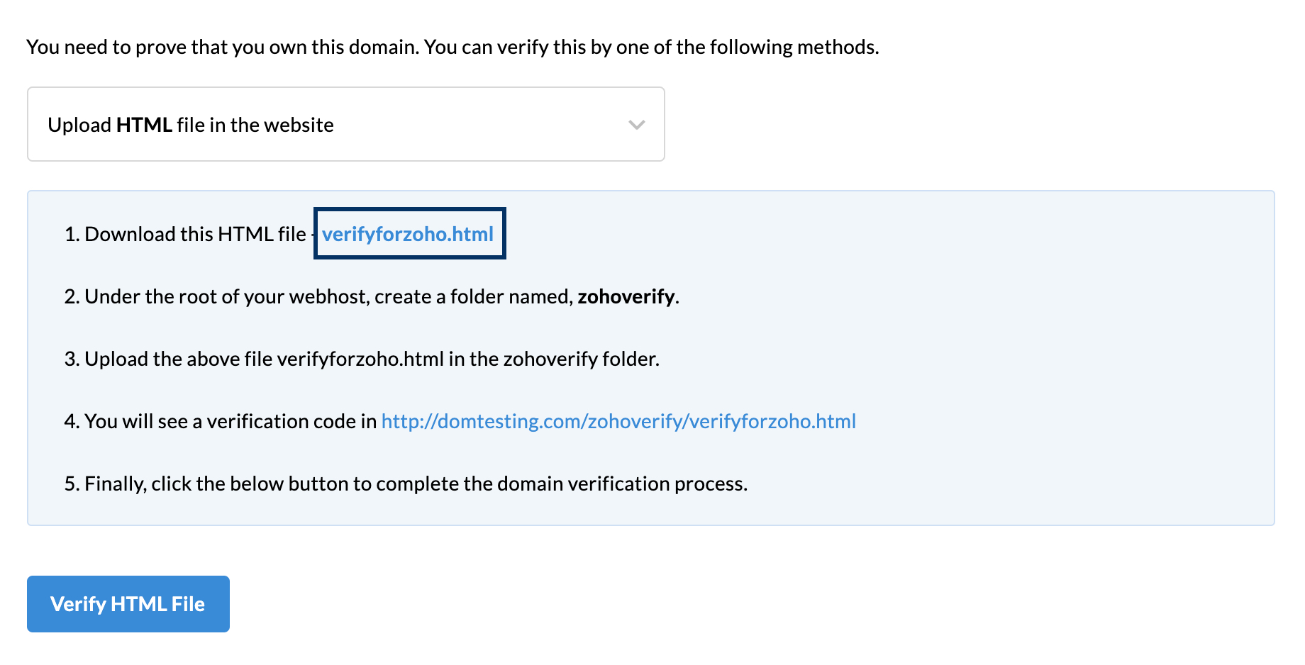 Email Hosting with Zoho