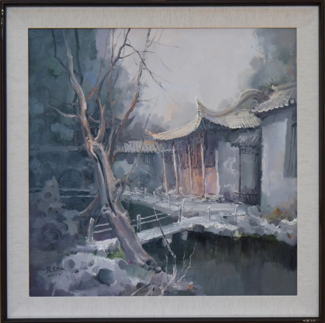 油画里的徐州，美！你想要一幅？来！
